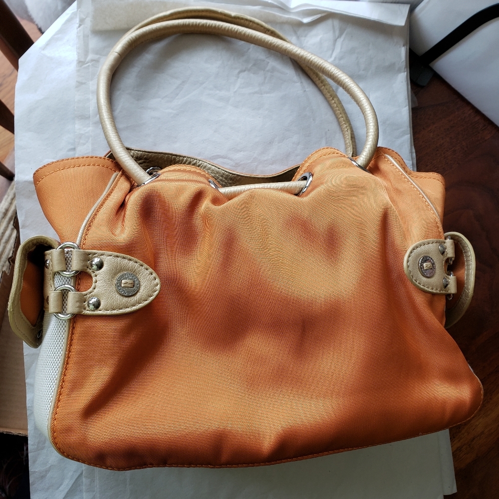 Cole Haan Nylon tote bag with Leather handles
